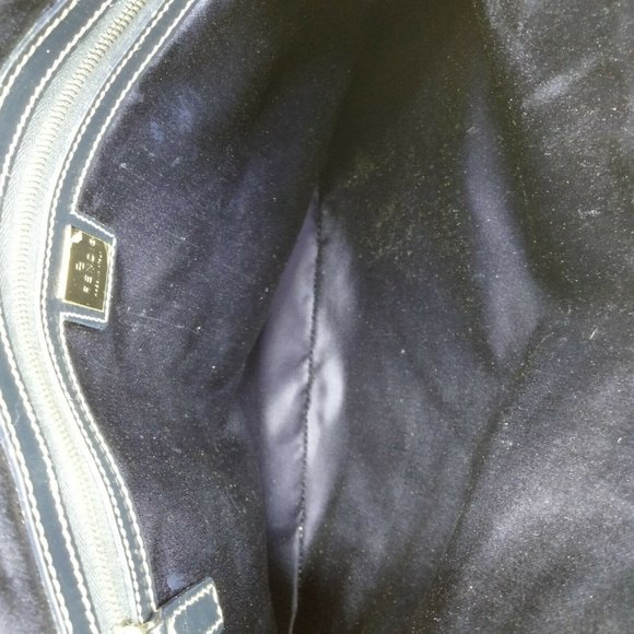 authentic Fendi Hand Bag Brown Canvas - Picture 8 of 10